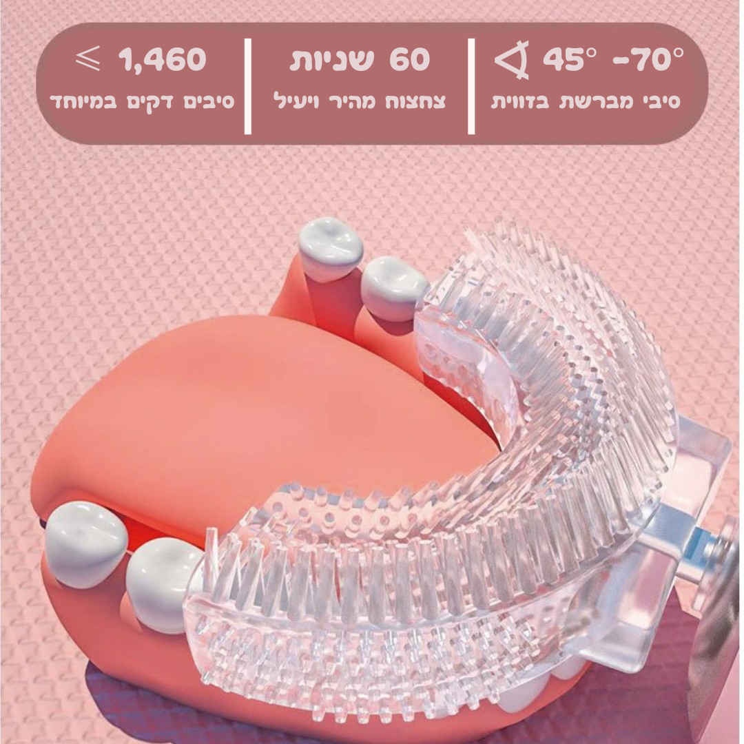 מברשת השיניים החשמלית 360° מבית Kido Bo